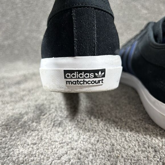 Adidas Matchcourt BB8554 Men’s Size 13 Black Blue Athletic Skate Shoes Used